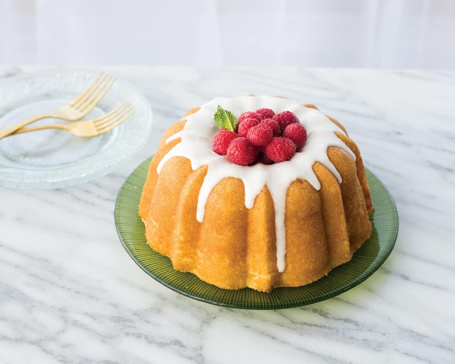 Nordic Ware Anniversary Bundt 6 Cup, Gold9