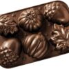 Nordic Ware Autumn Treats Pan, Bronze