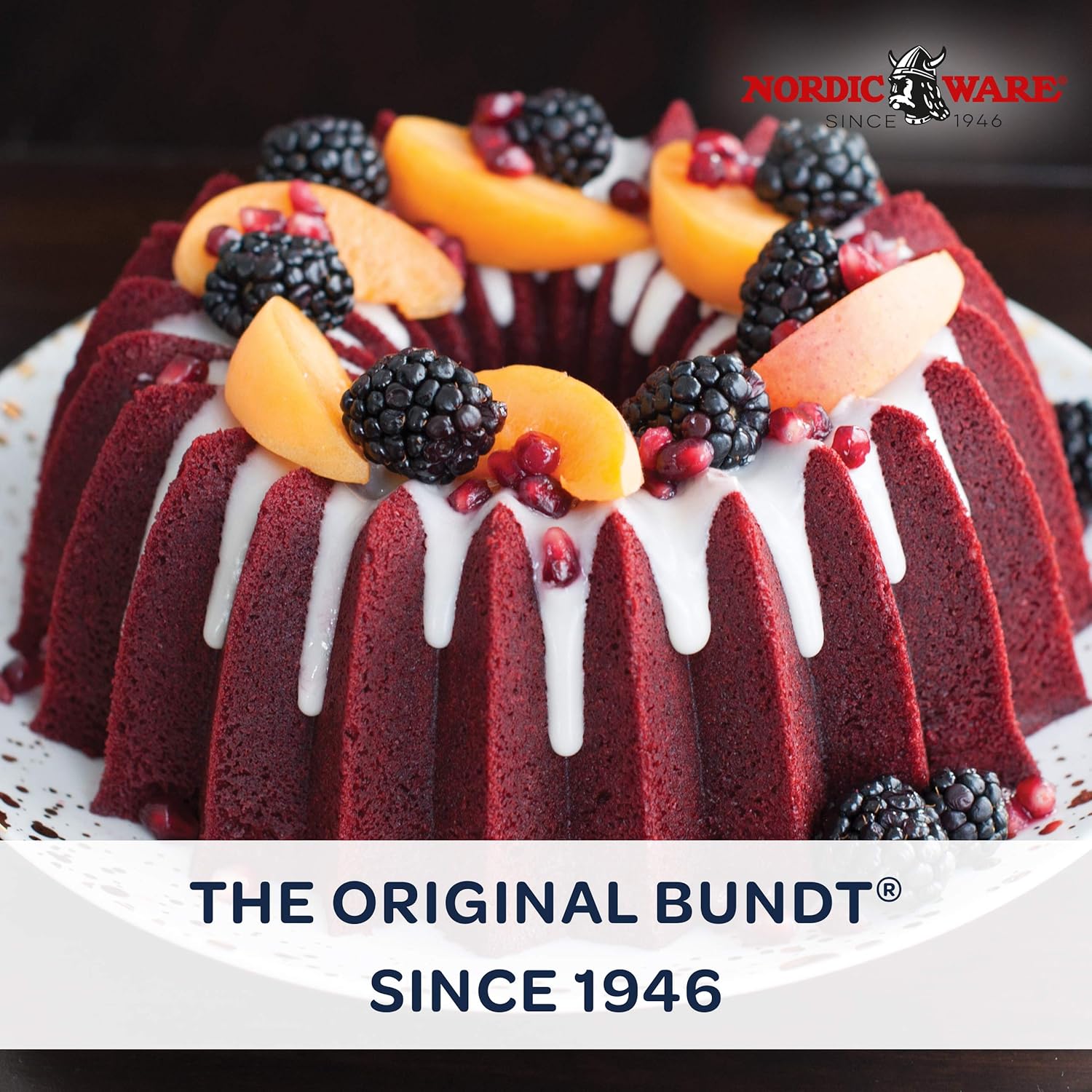Nordic Ware Brilliance Bundt Pan Gold1