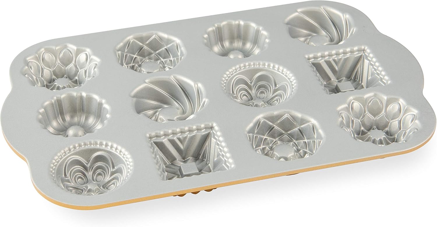Nordic Ware Bundt Charms, 1.2 Cup, Gold9