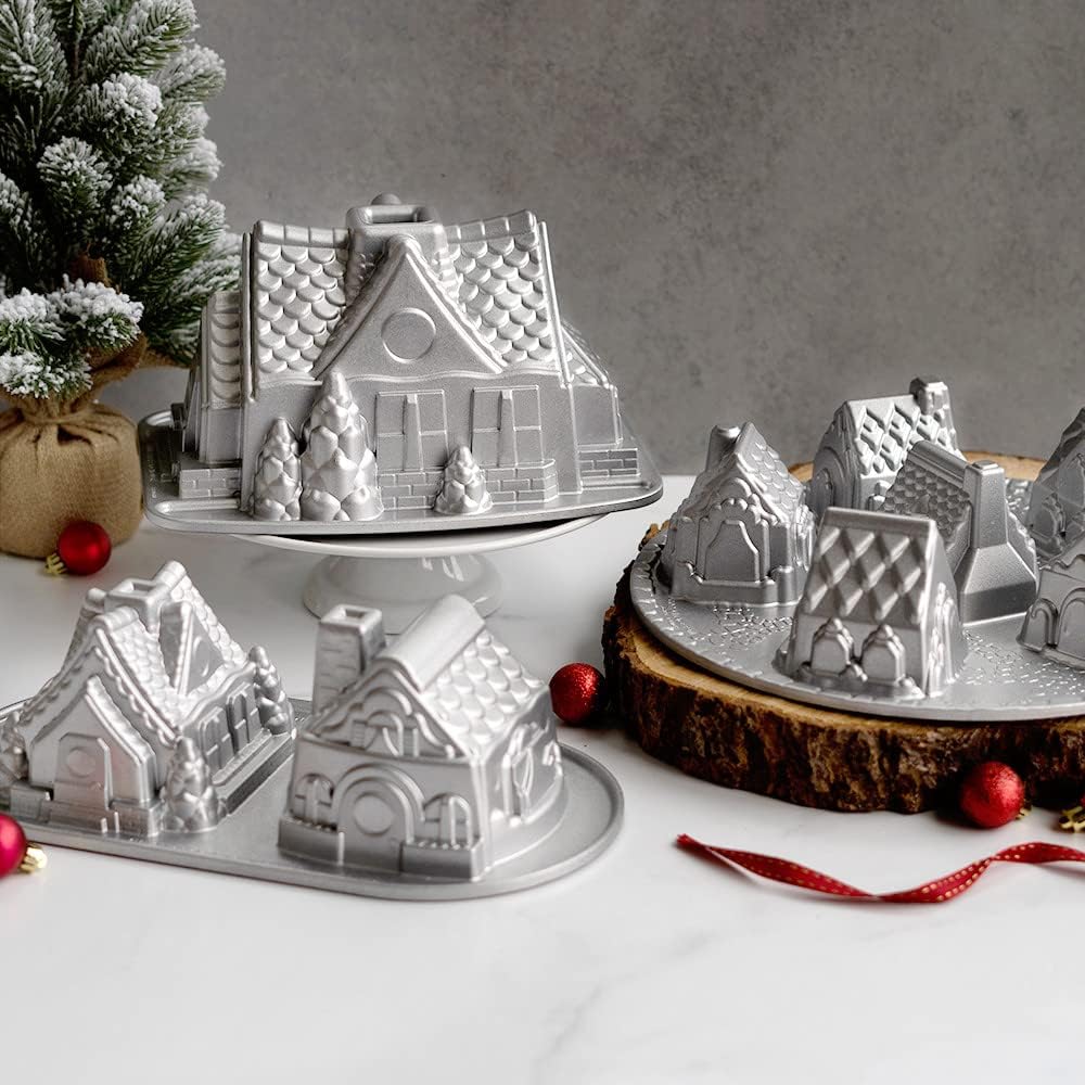 Nordic Ware Gingerbread House Bundt Pan-