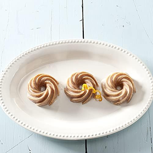 Nordic Ware Heritage Bundtlette Cake Pan, Metallic, Silver1