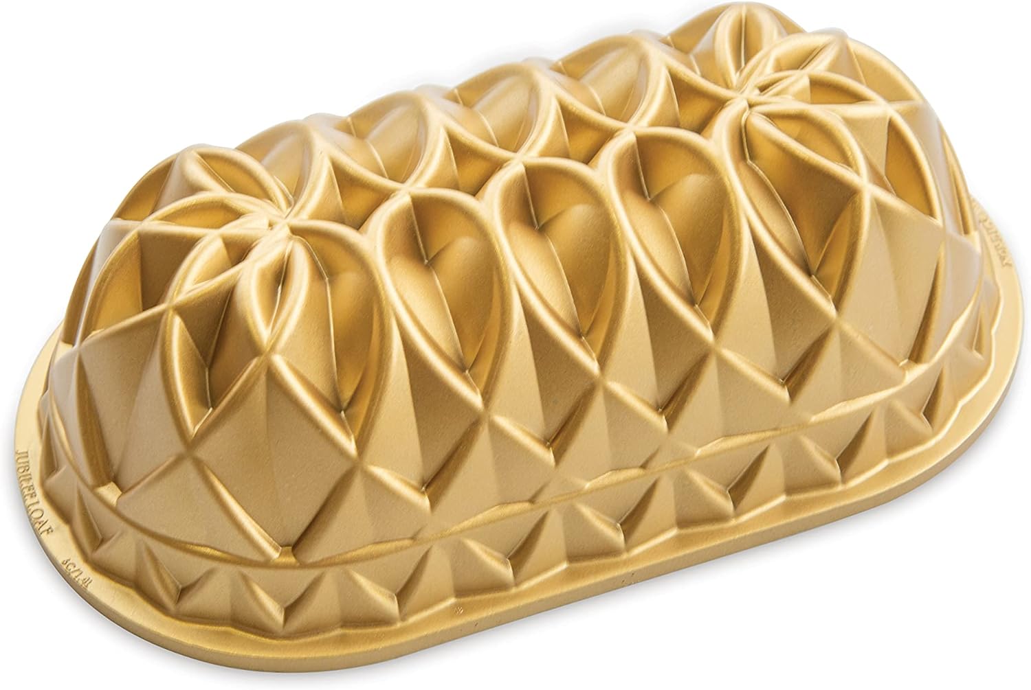 Nordic Ware Jubilee Loaf Pan, 6 Cup, Gold Nordic Ware Jubilee Loaf Pan, 6 Cup, Gold