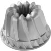 Nordic Ware Kugelhopf Bundt Cake Pan, 9 x 9 x 5.125, Gray