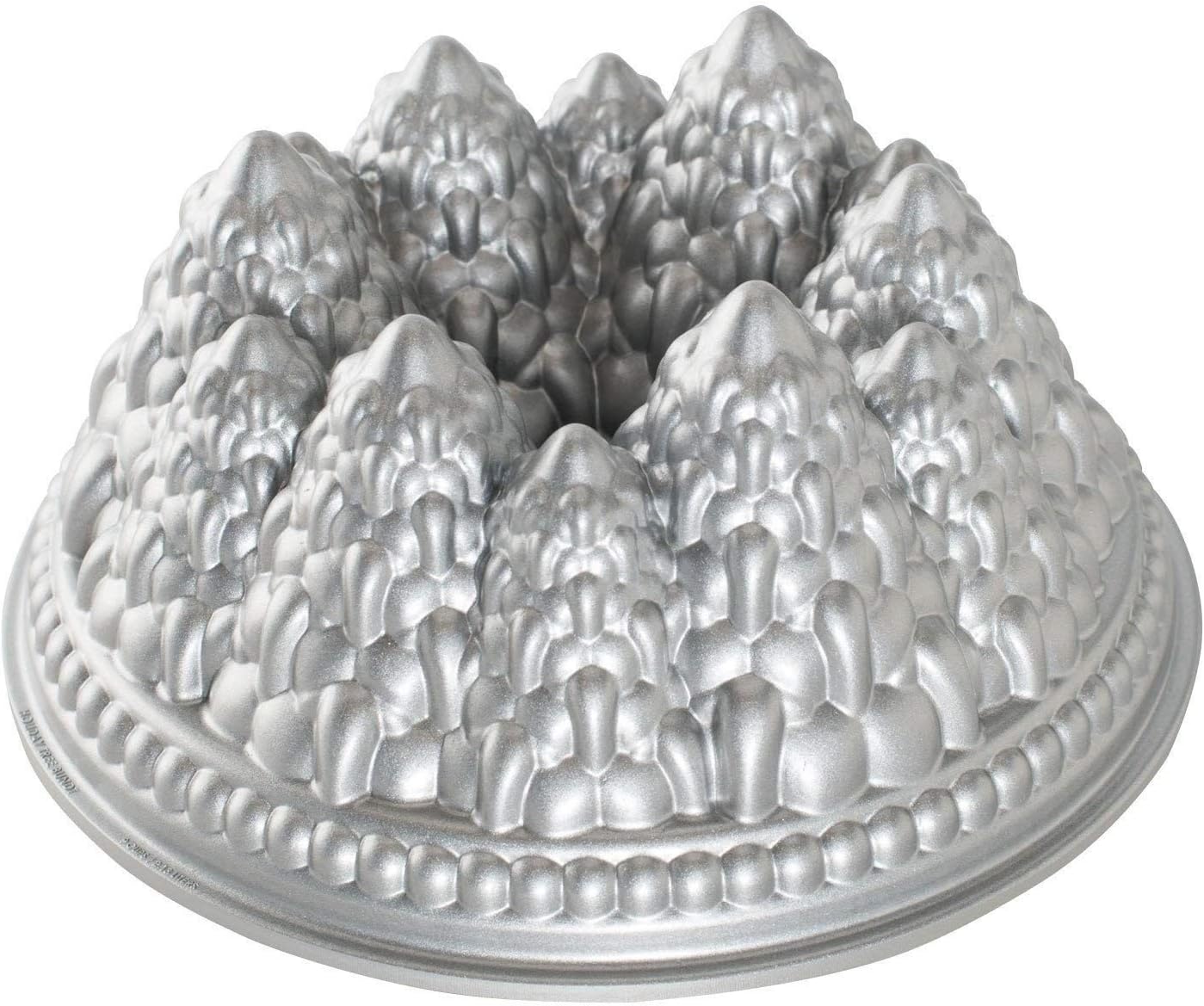 Nordic Ware Pine Forest Bundt Pan, Silver Nordic Ware Pine Forest Bundt Pan, Silver