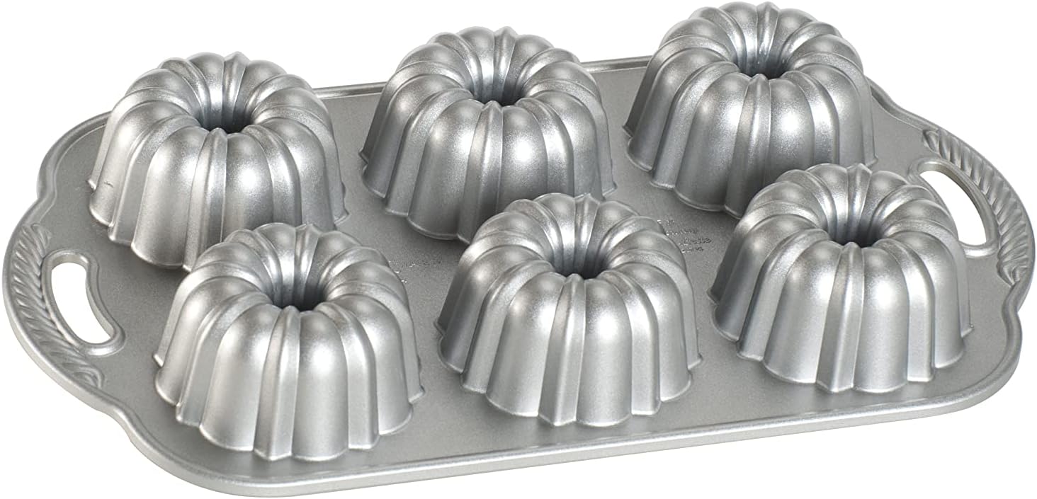 Nordic Ware Platinum Collection Anniversary Bundtlette Pan Nordic Ware Platinum Collection Anniversary Bundtlette Pan