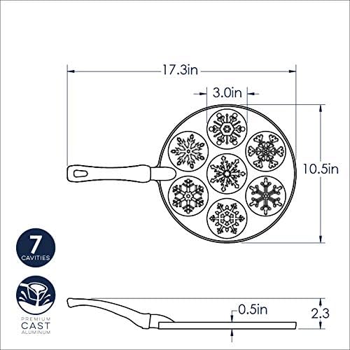 Nordic Ware Snowflake Pancake Pan9