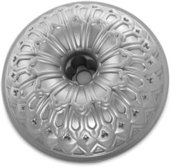 Nordic Ware Stained Glass Bundt Pan, Metallic