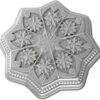 Nordic Ware Sweet Snowflakes Shortbread Pan, Silver