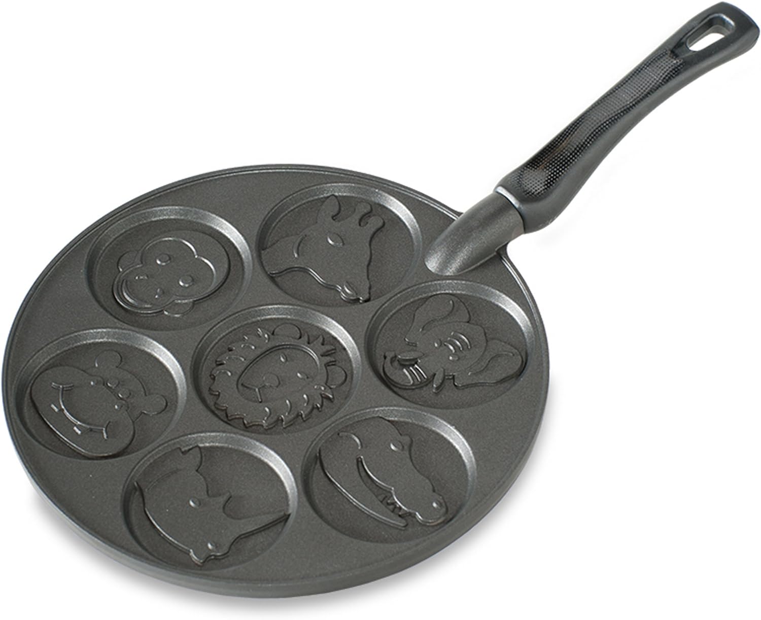 Nordic Ware Zoo Friends Pancake Pan, Black Nordic Ware Zoo Friends Pancake Pan, Black
