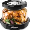 Nuwave Pro Plus 2 Infra-Red Oven, Countertop, Convection, Cook Fresh or Frozen, No Defrosting or Preheating, Cook Healthy, 360 Surround Heat, Adjustable Temps, 100 Presets, 50 Memory, Tough Power Dome (Black)