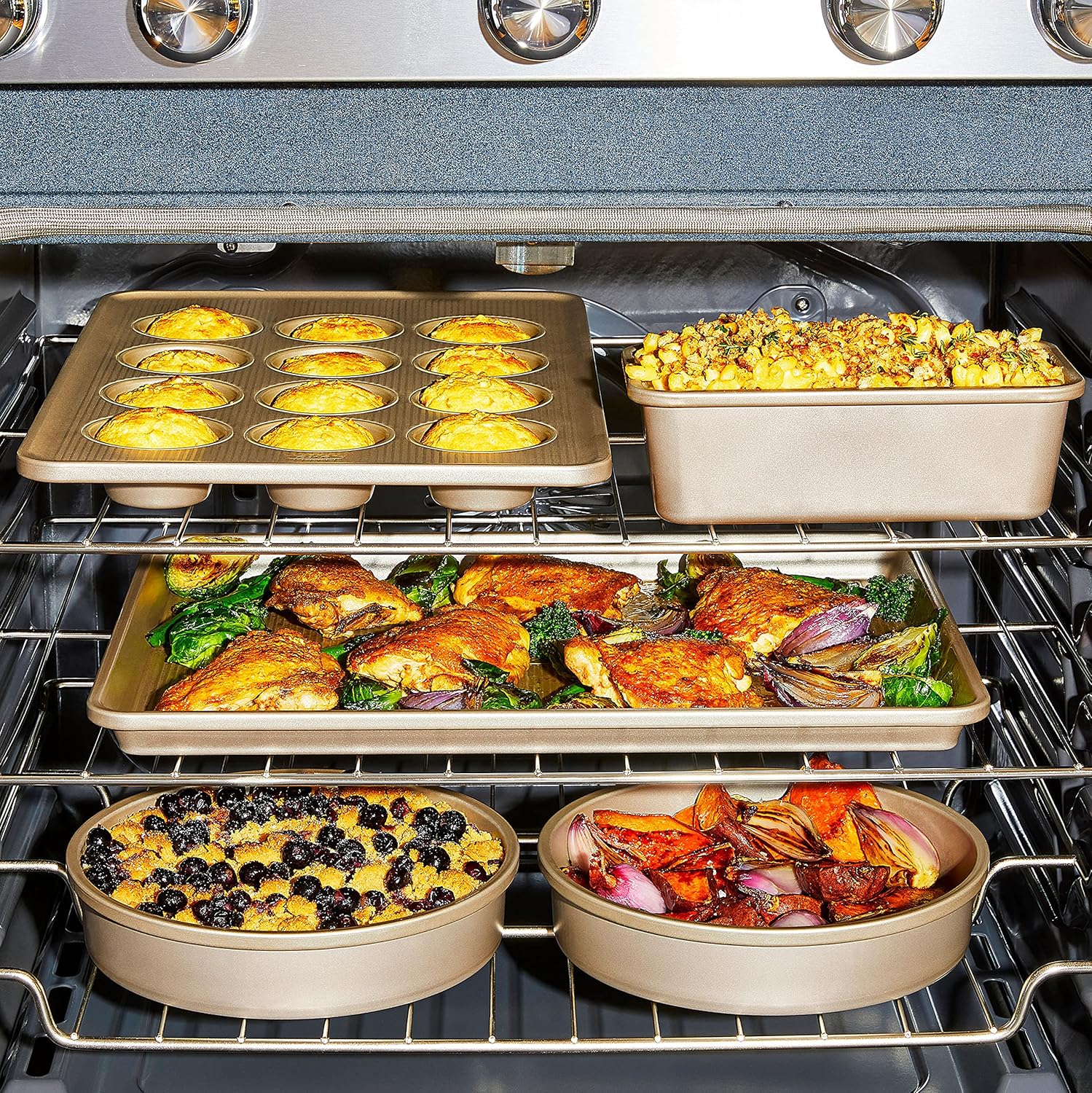 OXO Good Grips Non-Stick Pro 5-Piece Baking Pan Set0