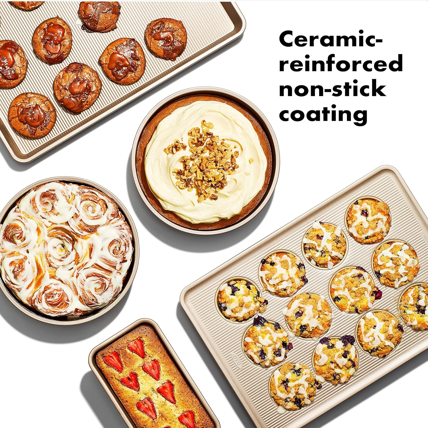 OXO Good Grips Non-Stick Pro 5-Piece Baking Pan Set1