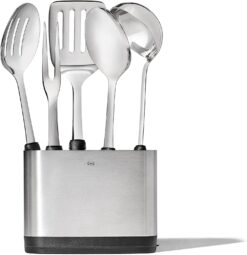 OXO Good Grips Stainless Steel Prep & Serve Kitchen Tool 6pc Set