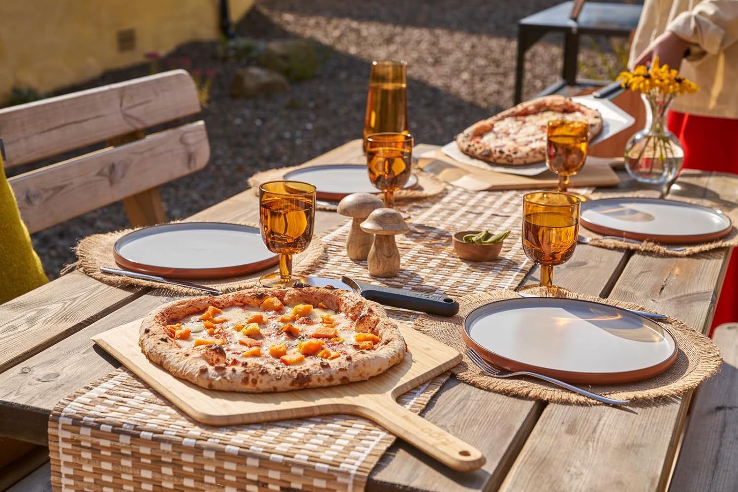 Ooni 14” Bamboo Pizza Peel – Lightweight Smooth Wooden Pizza Paddle and Serving Board – Ooni Outdoor Pizza Oven Accessories7