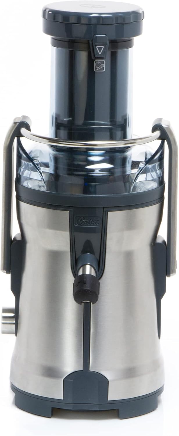 Oster Easy-to-Clean Professional Juicer, Stainless Steel Juice Extractor, Auto-Clean Technology, XL Capacity, Gray8
