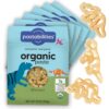Pastabilities Organic Pasta for Kids - Dinosaur Pasta - Fun Shapes Bite-size, Family Size – Serves 4 Non-GMO Natural Wheat Pasta, All-Natural, Kosher Certified, Made in the USA, (6 Pack,11 Oz)