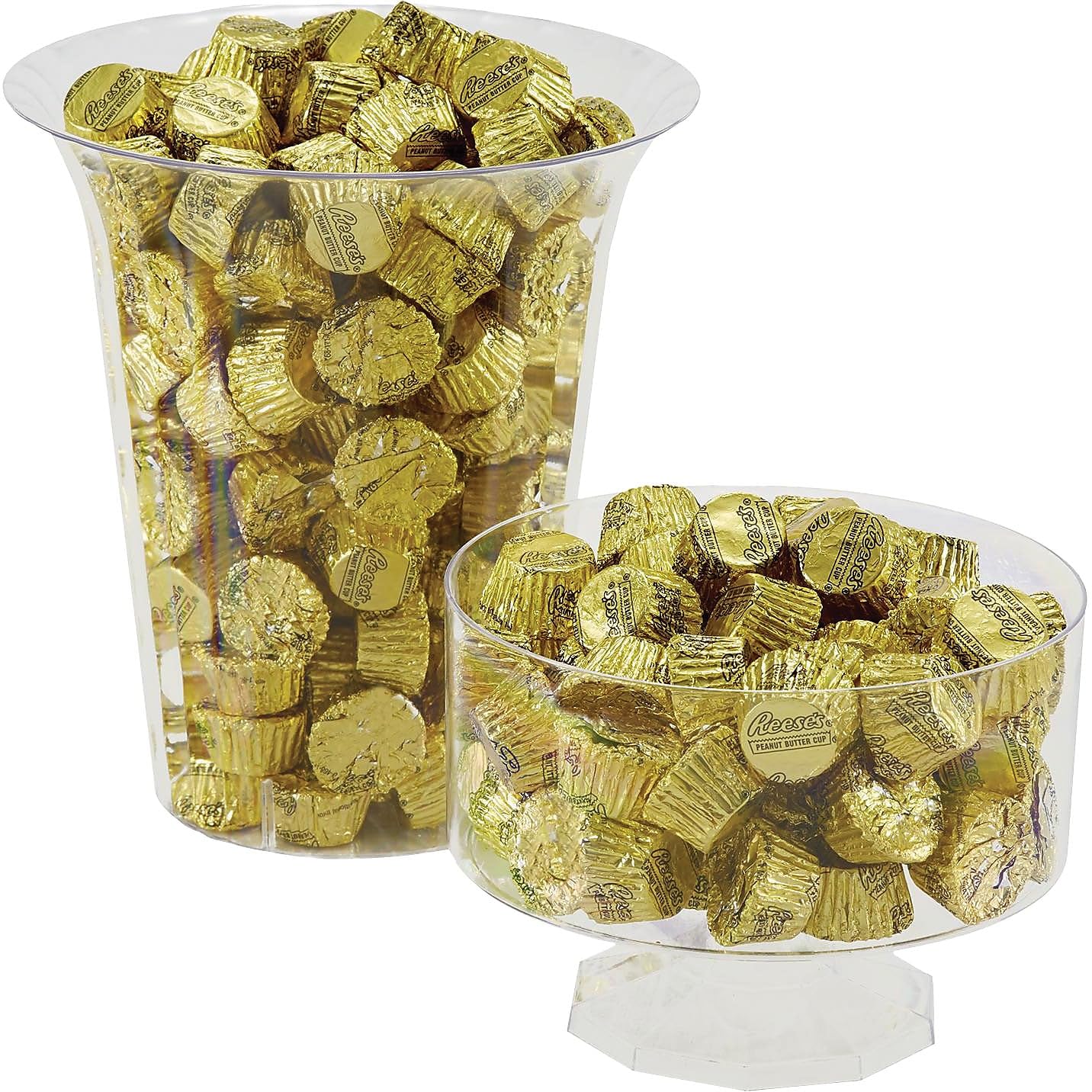 REESE'S Miniatures Gold Foils Milk Chocolate Peanut Butter Cups Candy, Bulk, 66.7 oz Bulk Bag6