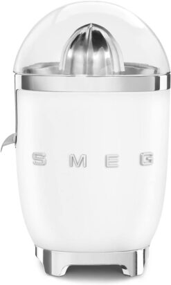 SMEG 50's Style Retro Citrus Juicer Matte White, Medium