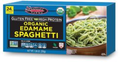Seapoint Farms Organic Edamame Spaghetti, Healthy Gluten-Free Noodles, 12-Pack