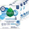 Seventh Generation Dishwasher Detergent Packs Free & Clear Pack of 5 for sparkling dishes Dishwasher tabs 45 count