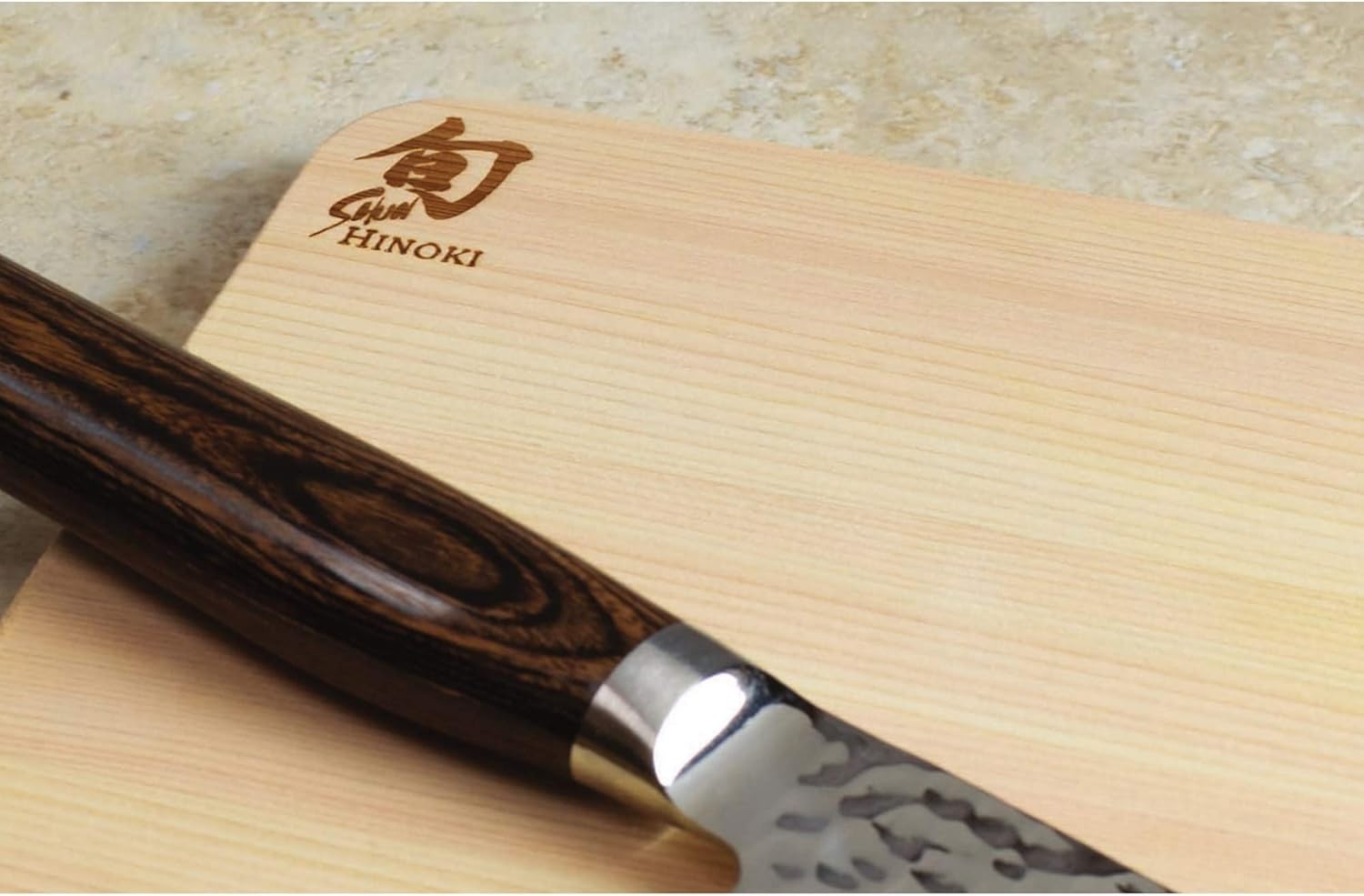 Shun Cutlery Large Hinoki Cutting Board, 17.75 x 11.75 Large Wood Cutting Board, Medium-Soft Wood Preserves Knife Edges, Authentic, Japanese Kitchen Cutting Board3