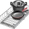 Simple Houseware Cabinet Pull Out Sliding Shelf Drawer Organizer (11" x 21")