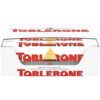 Toblerone Swiss White Chocolate Bars with Honey & Almond Nougat, 20 - 3.52 oz Bars