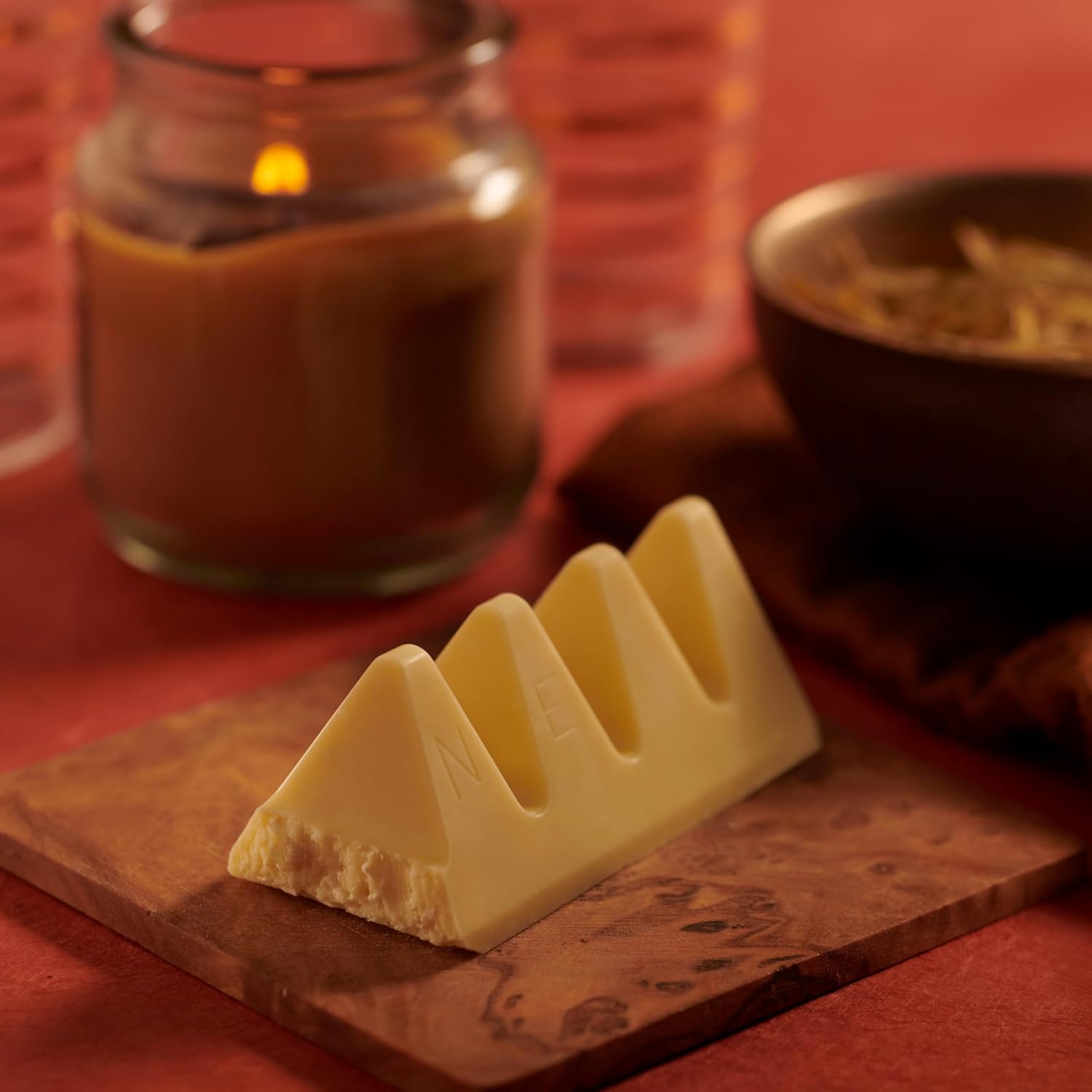 Toblerone Swiss White Chocolate Bars with Honey & Almond Nougat, 20 - 3.52 oz Bars9