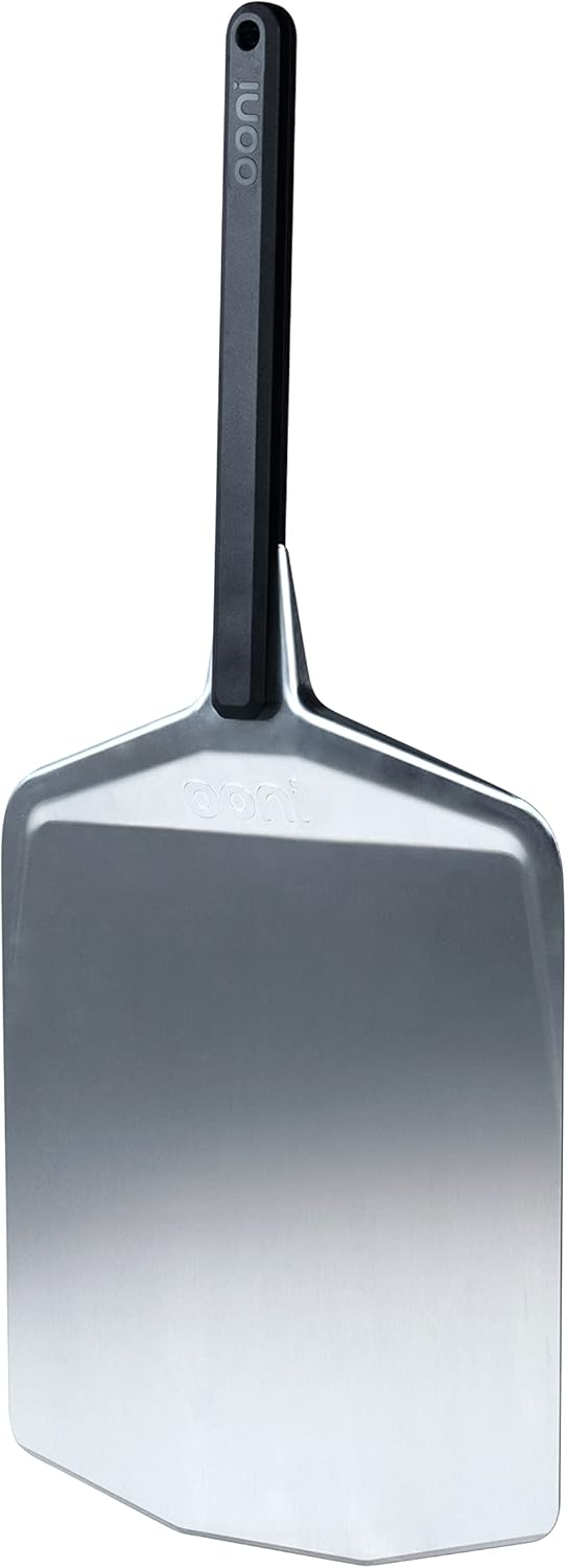 ooni 14 Metal Pizza Peel – Metal Pizza Peel 14 Inch, Pizza Spatula Paddle, Lightweight Pizza Turning Peel with Long Handle, Pizza Oven Accessories, Pizza Tools, Rectangle Pizza Turner1