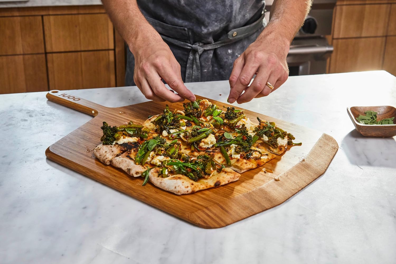 ooni 16” Bamboo Pizza Peel – Wooden Pizza Peel 16 Inch, Pizza Spatula Paddle, Pizza Cutting Board, Wood Pizza Turning Peel, Pizza Oven Accessories, Pizza Tools, Pizza Peel Wood, Pizza Board0