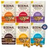 BIENA Chickpea Snacks - Crunchy Roasted Chickpeas - High Fiber Vegan Protein Snack for Adults & Kids - 6-Pack, 5 oz Bags - BBQ, Habanero, Honey Roasted, Lil' Bit of Everything, Sea Salt, Rockin' Ranch