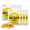 BRAMI Lupini Beans Snack, Garlic & Rosemary | 7g Plant Protein, 0g Net Carbs | Vegan, Vegetarian, Keto, Plant Based, Mediterranean Diet, Non Perishable | 5.3 Ounce (8 Count)