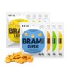 BRAMI Lupini Beans Snack, Variety Pack | 7g Plant Protein, 0g Net Carbs | Vegan, Vegetarian, Keto, Plant Based, Mediterranean Diet, Non Perishable, 5.3 Ounce (Pack of 8)