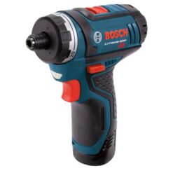 Bosch PS21-2A 12-Volt Max 12-volt Max 1/4-in Keyless Cordless Drill (2-Batteries, Charger and Soft Bag included)