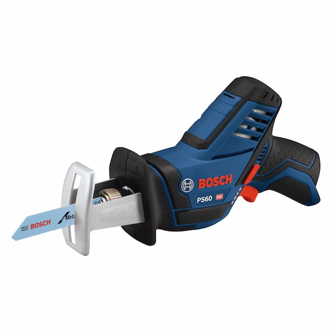 Bosch 12-volt Variable Cordless Reciprocating Saw (Battery and Charger Not Included)_11zon Bosch PS60N 12-volt Variable Cordless Reciprocating Saw (Battery and Charger Not Included)