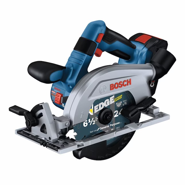 Bosch 18-volt 4-Amp 6-1 2-in Worm Drive Brushless Cordless Circular Saw Kit (Battery & Charger Included)7_11zon
