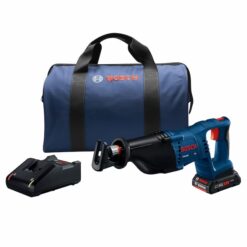 Bosch CRS180-B15 18-volt 4-Amp Variable Cordless Reciprocating Saw (Battery & Charger Included)