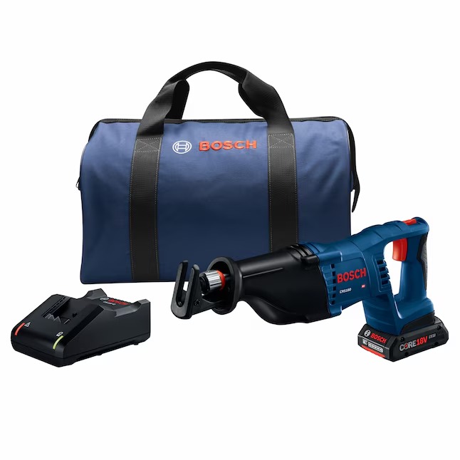 Bosch 18-volt 4-Amp Variable Cordless Reciprocating Saw (Battery & Charger Included)_11zon Bosch CRS180-B15 18-volt 4-Amp Variable Cordless Reciprocating Saw (Battery & Charger Included)