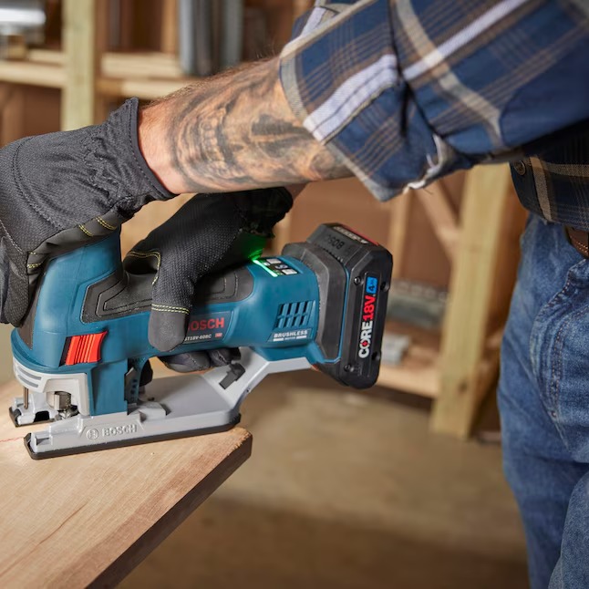 Bosch 18-volt Brushless Variable Keyless Cordless Jigsaw (Battery and Charger Not Included)9_11zon