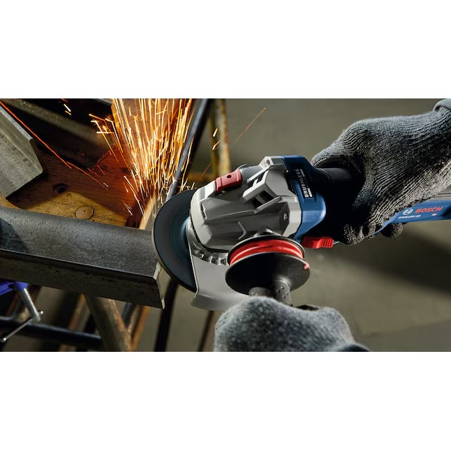 Bosch 5-in 18-volt Sliding Switch Brushless Cordless Angle Grinder (Battery and Charger Not Included)5_11zon