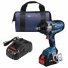 Bosch GDS18V-740CB14 8-Amp 18-volt Variable Brushless 1/2-in square Drive Cordless Impact Wrench (Battery and Charger Included)