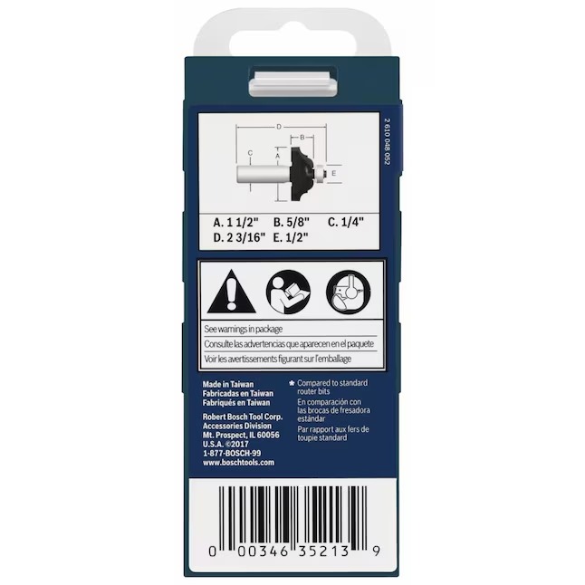 Bosch 85581MC Carbide-tipped Classical Router Bit2_11zon