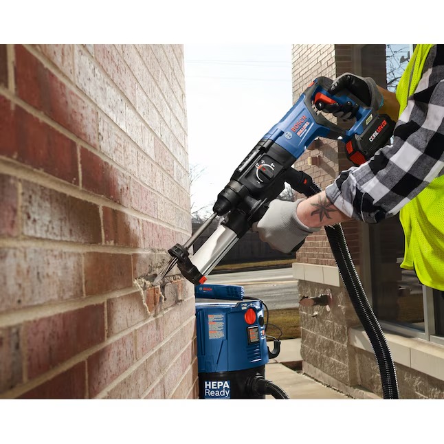 Bosch Bulldog 18-volt 4-Amp 1-in Sds-plus Variable Cordless Rotary Hammer Drill19_11zon