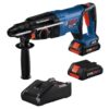 Bosch GBH18V-26DK25 Bulldog 18-volt 4-Amp 1-in Sds-plus Variable Cordless Rotary Hammer Drill