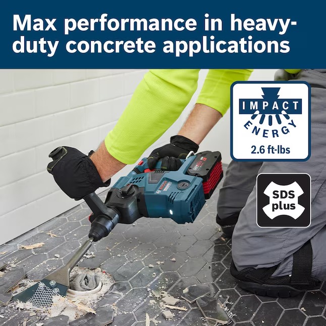 Bosch GBH18V-28CN Sds-plus Variable Cordless Rotary Hammer Drill3_11zon