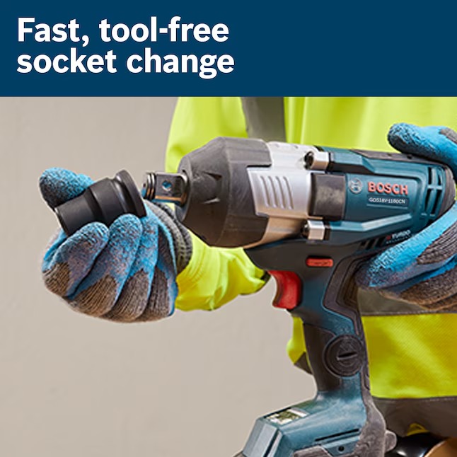 Bosch GDS18V-1180CN 8-Amp 18-volt Variable 3 4-in square Drive Cordless Impact Wrench (Battery and Charger Not Included)5_11zon