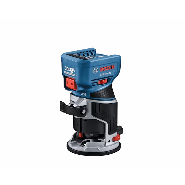 Bosch GKF18V-25N 1 4-in 4-Amp 1.39-HP Variable Brushless Combo Fixed Plunge Cordless Router (Battery and Charger Not Included)_11zon Bosch GKF18V-25N 1/4-in 4-Amp 1.39-HP Variable Brushless Combo Fixed/Plunge Cordless Router (Battery and Charger Not Included)