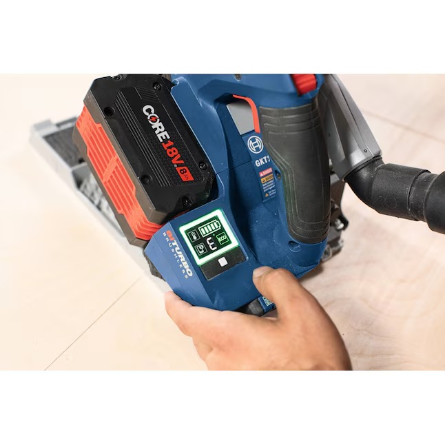 Bosch GKT18V-20GCL Profactor 18-volt 5-1 2-in Brushless Cordless Plunge Track Circular Saw (Battery and Charger Not Included)14_11zon