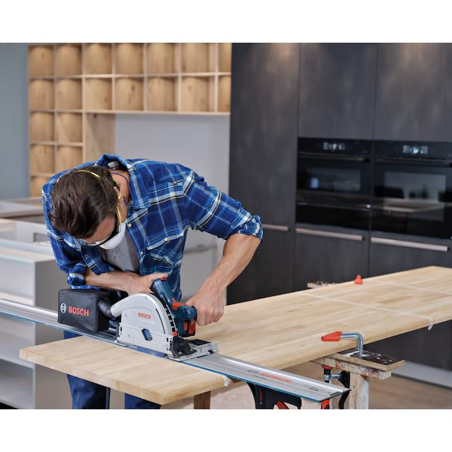 Bosch GKT18V-20GCL Profactor 18-volt 5-1 2-in Brushless Cordless Plunge Track Circular Saw (Battery and Charger Not Included)2_11zon
